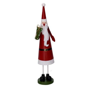 Babbo Natale cm.26,5 Metallo |Vacchetti