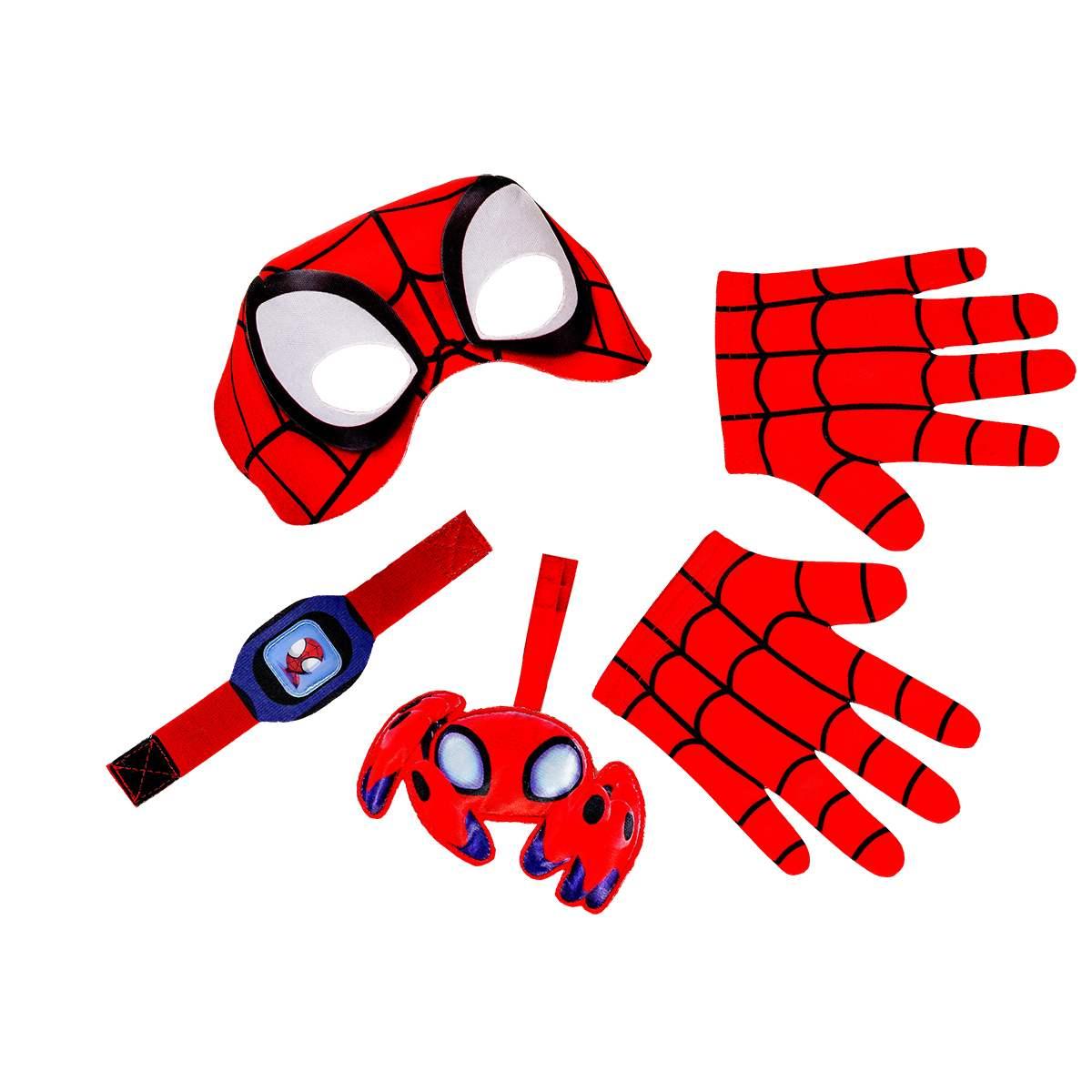 Maschera spiderman classic bambini 4 pz