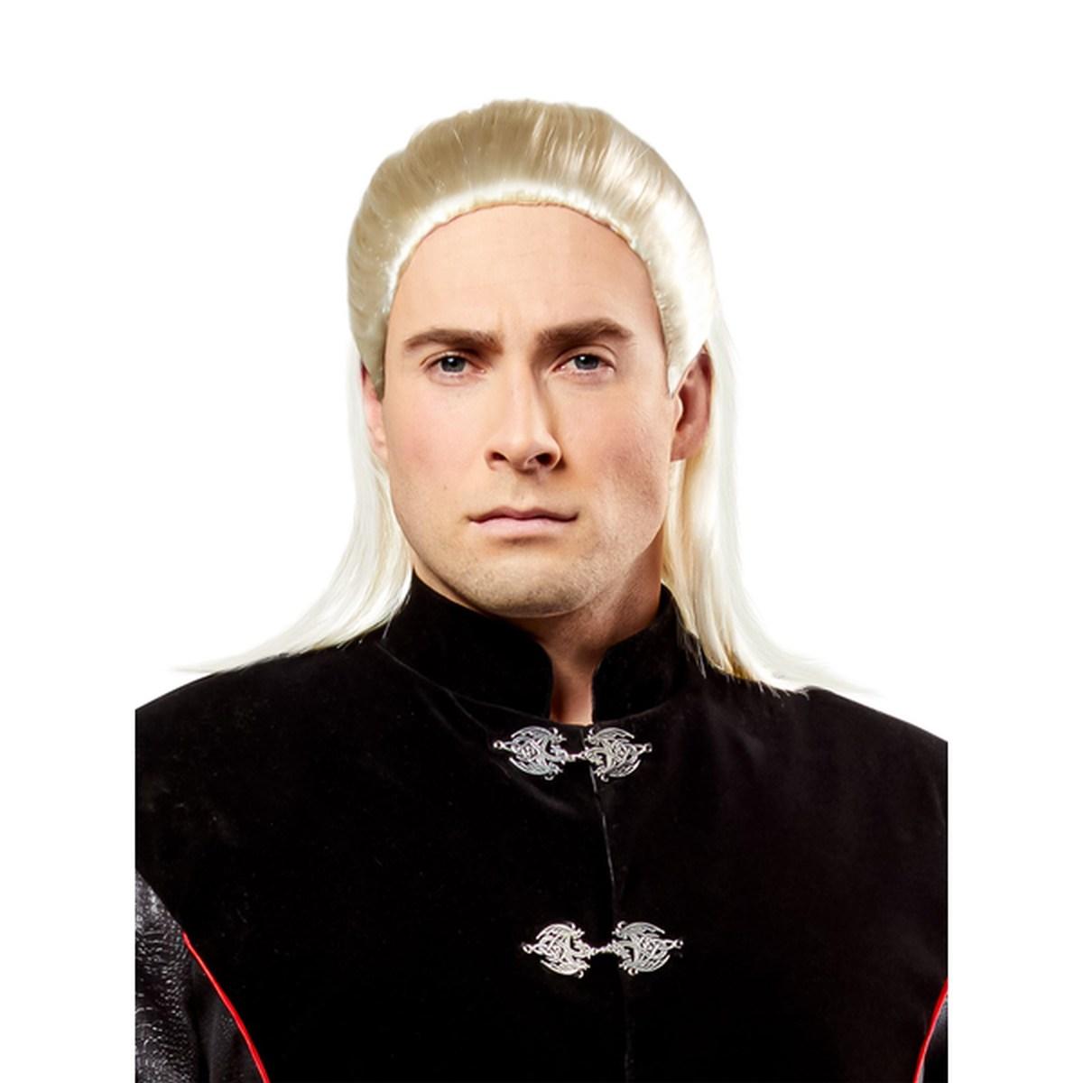 Parrucca Principe Daemon Targaryen Trono Spade |Rubie's