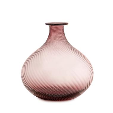 Vaso Vetro helix Rosa cm.19x27 | Fade