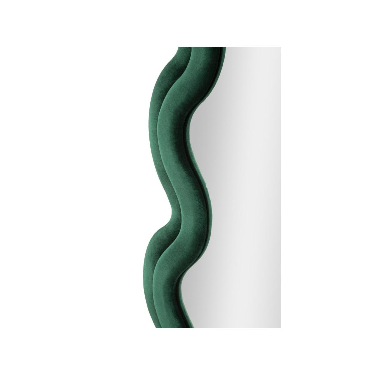 Specchio Da Muro Monica Verde cm.58x4x160