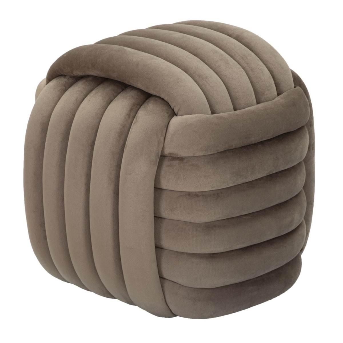 Pouf Softy Grigio cm.45x45x45