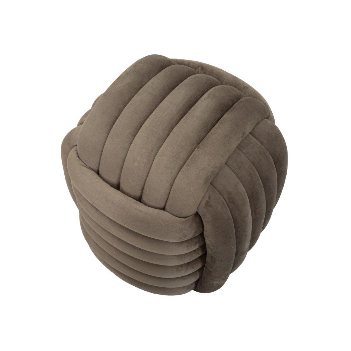 Pouf Softy Grigio cm.45x45x45