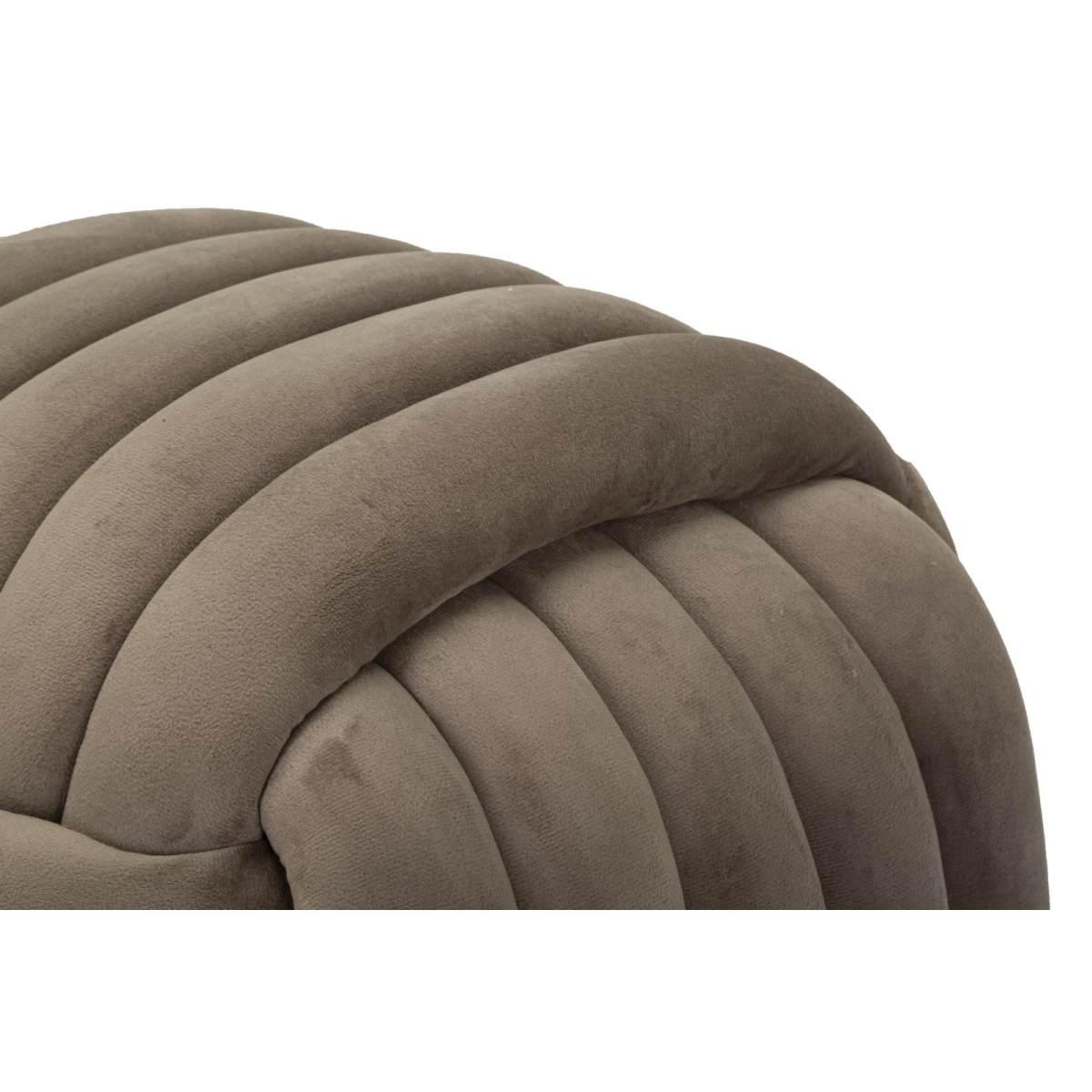 Pouf Softy Grigio cm.45x45x45