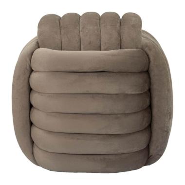 Pouf Softy Grigio cm.45x45x45