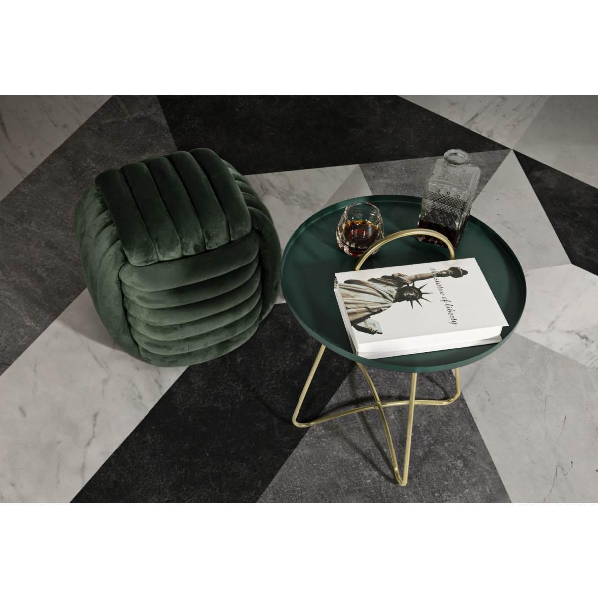 Pouf Softy Verde cm.45x45x45