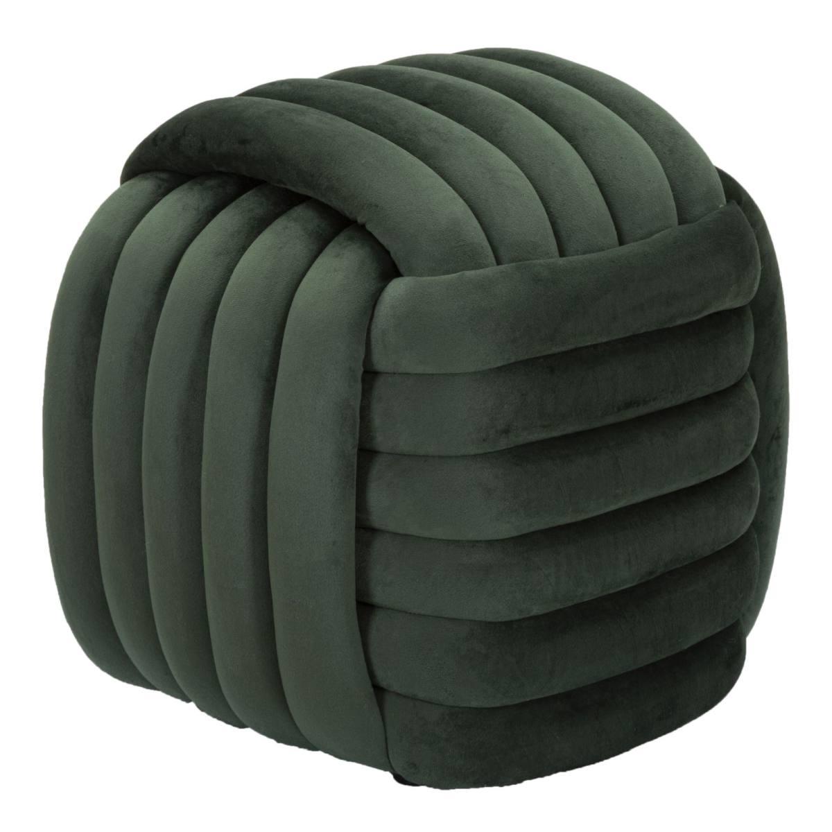 Pouf Softy Verde cm.45x45x45