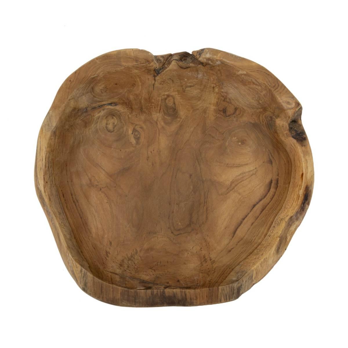 Svuota Tasche Tipic Teak Massello cm.Ø30x7