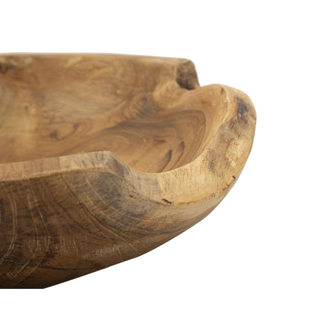 Svuota Tasche Tipic Teak Massello cm.Ø30x7