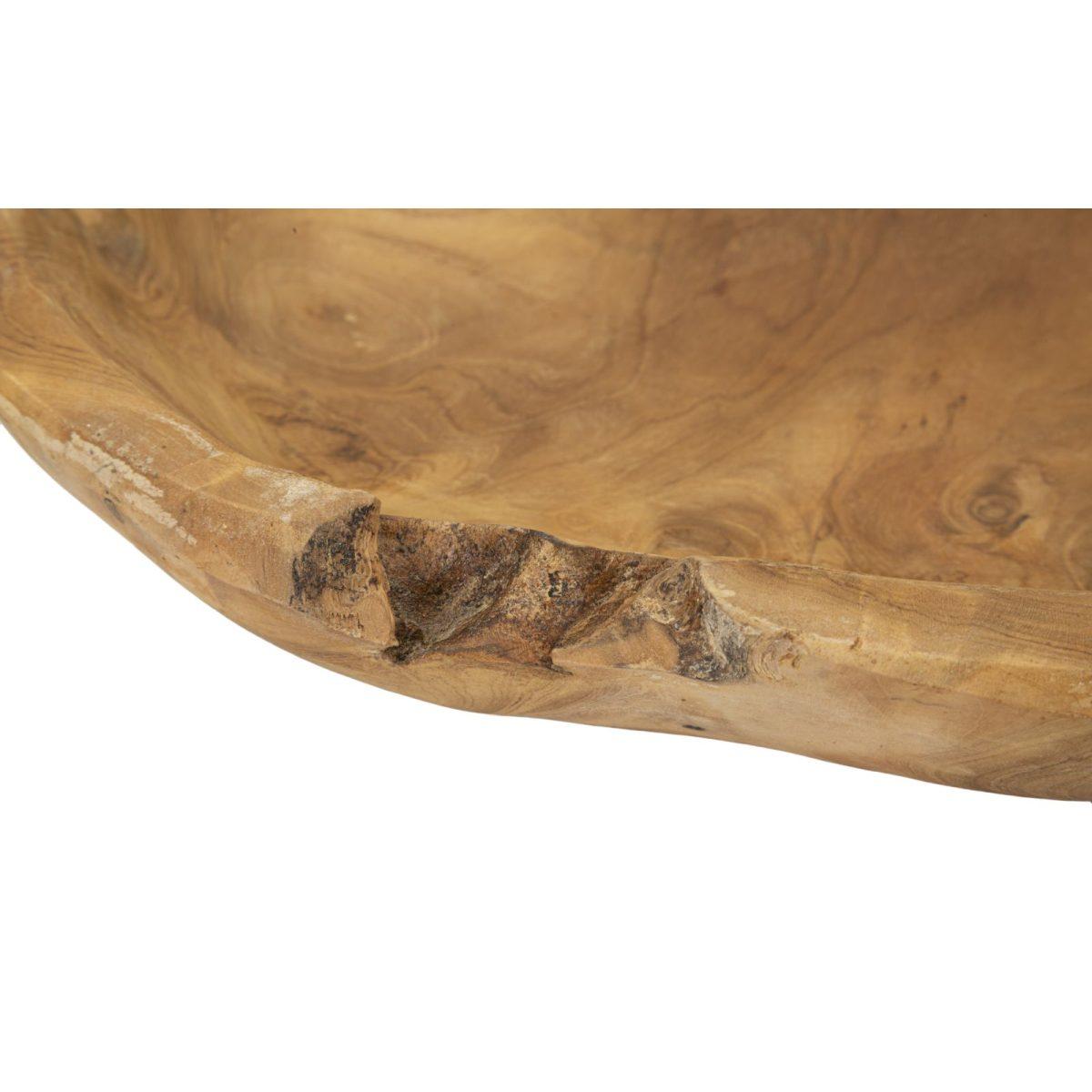 Svuota Tasche Tipic Teak Massello cm.Ø30x7