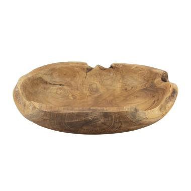 Svuota Tasche Tipic Teak Massello cm.Ø30x7