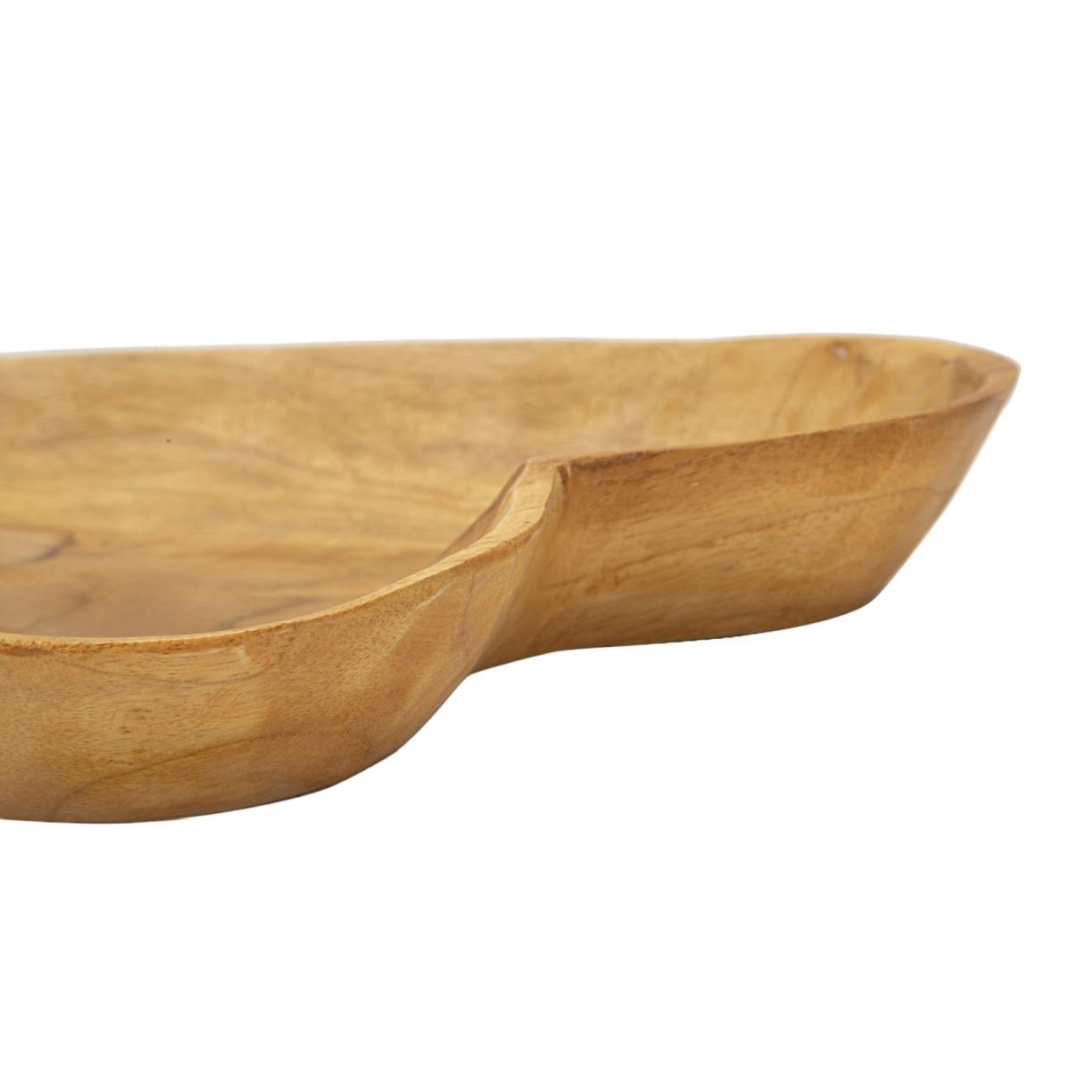 Svuota Tasche Kiha Cuore Teak Massello cm.27x29x4