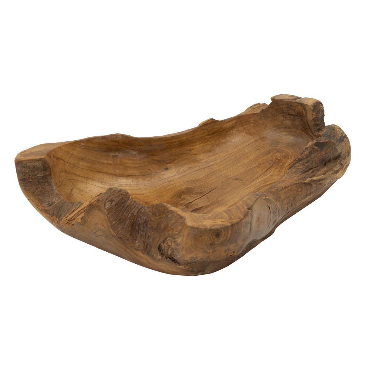 Svuota Tasche Narro Teak Riciclato Massello cm.40x29x10