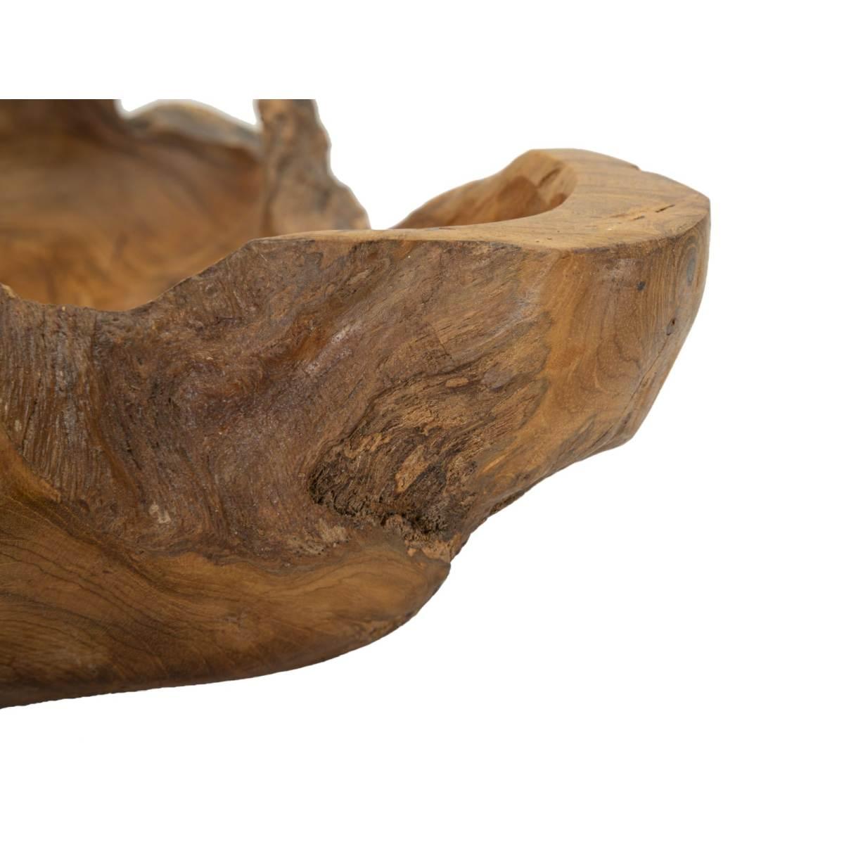 Svuota Tasche Narro Teak Riciclato Massello cm.40x29x10