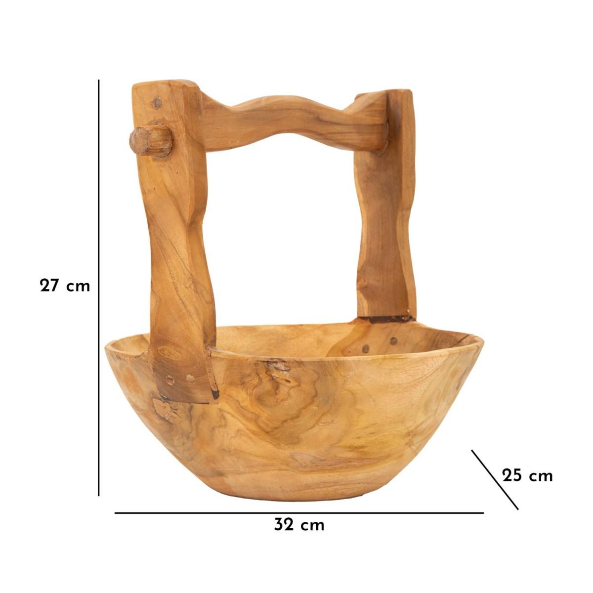 Svuota Tasche Narro Timbo Riciclato Massello cm.32x25x27