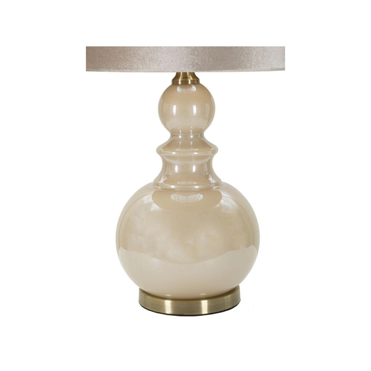 Lampada Da Tavolo Perly Tower cm.Ø38x61