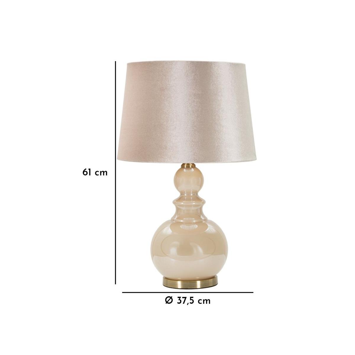Lampada Da Tavolo Perly Tower cm.Ø38x61