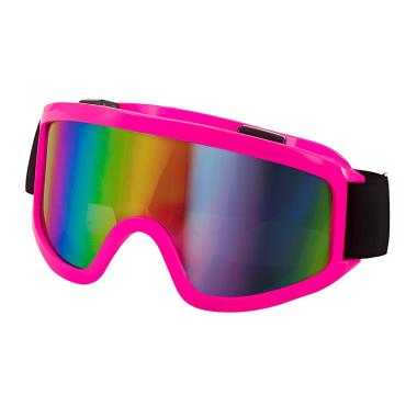 Occhiali Da Sci Anni '80 Rosa Fluo |Widmann