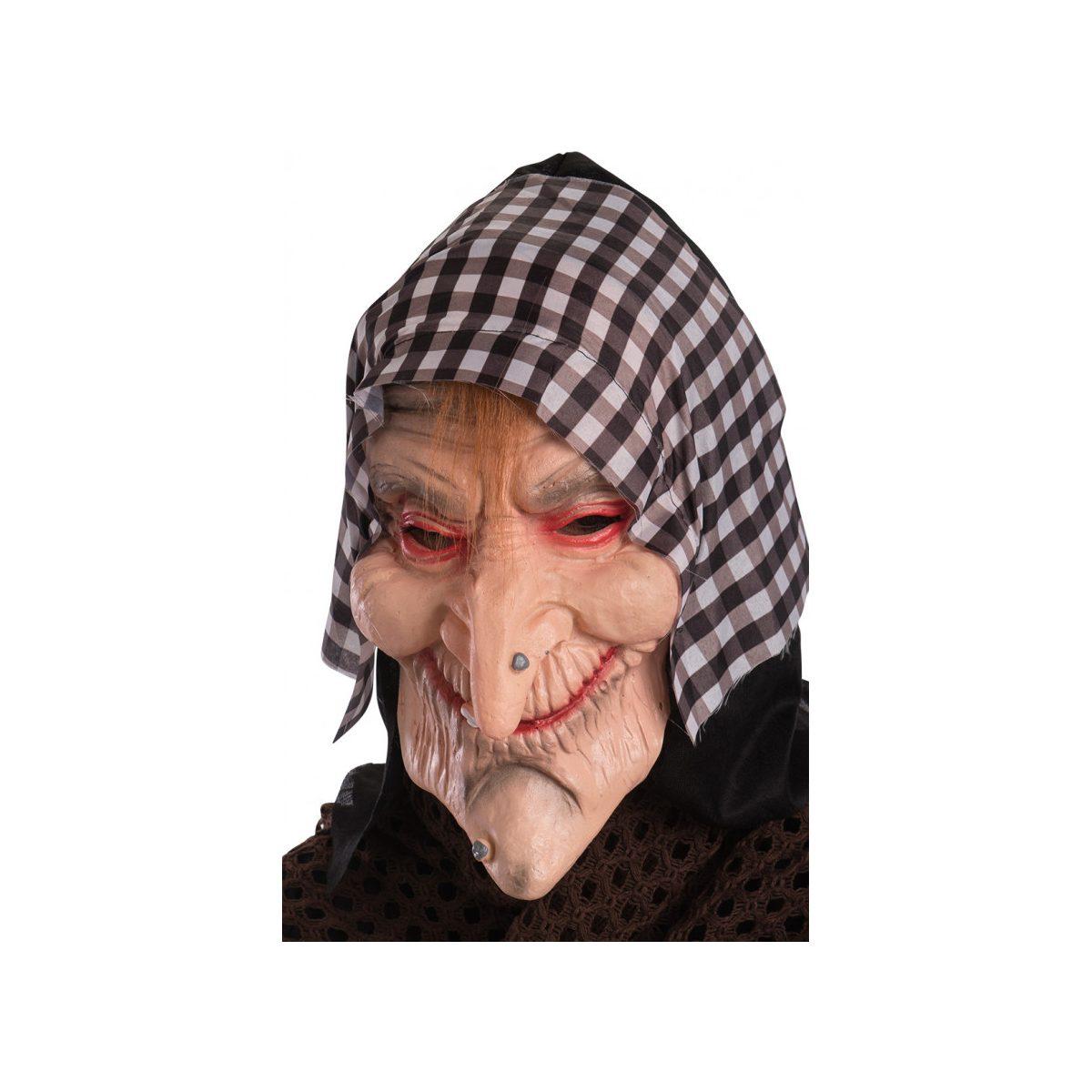 Maschera Viso Lattice Befana Con Cappuccio |Carnival Toys