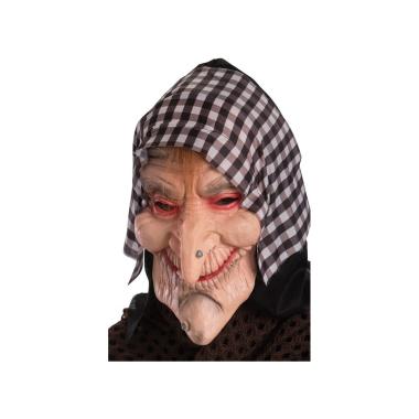 Maschera Viso Lattice Befana Con Cappuccio |Carnival Toys