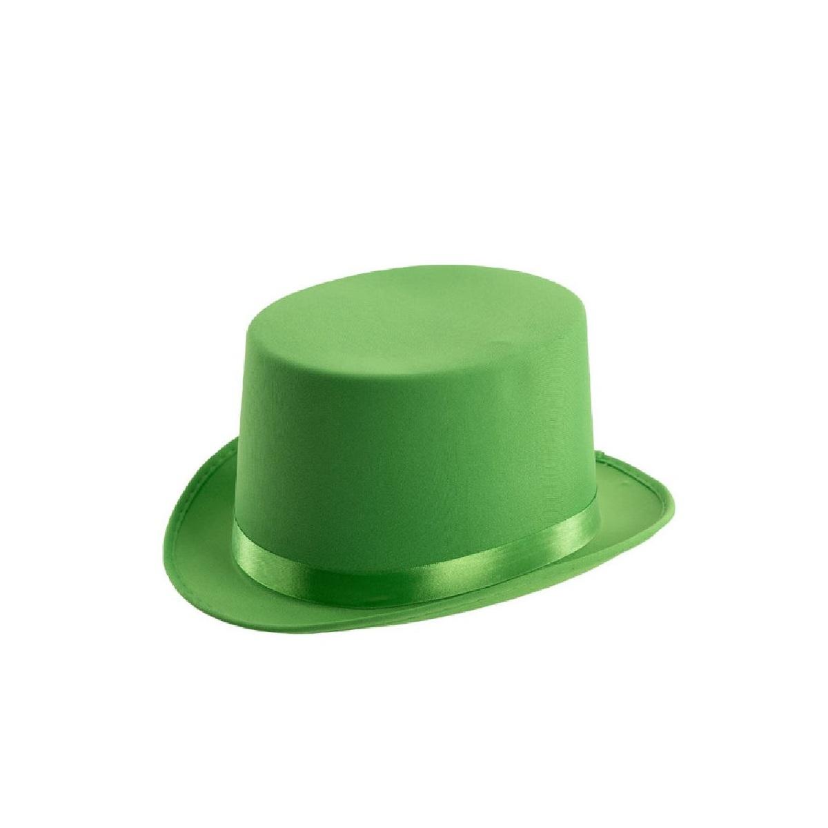 Cappello Cilindro Verde Feltro |Carnival Toys