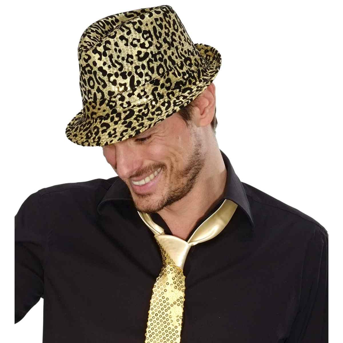 Cappello Borsalino Animalier Con Paillettes |Widmann