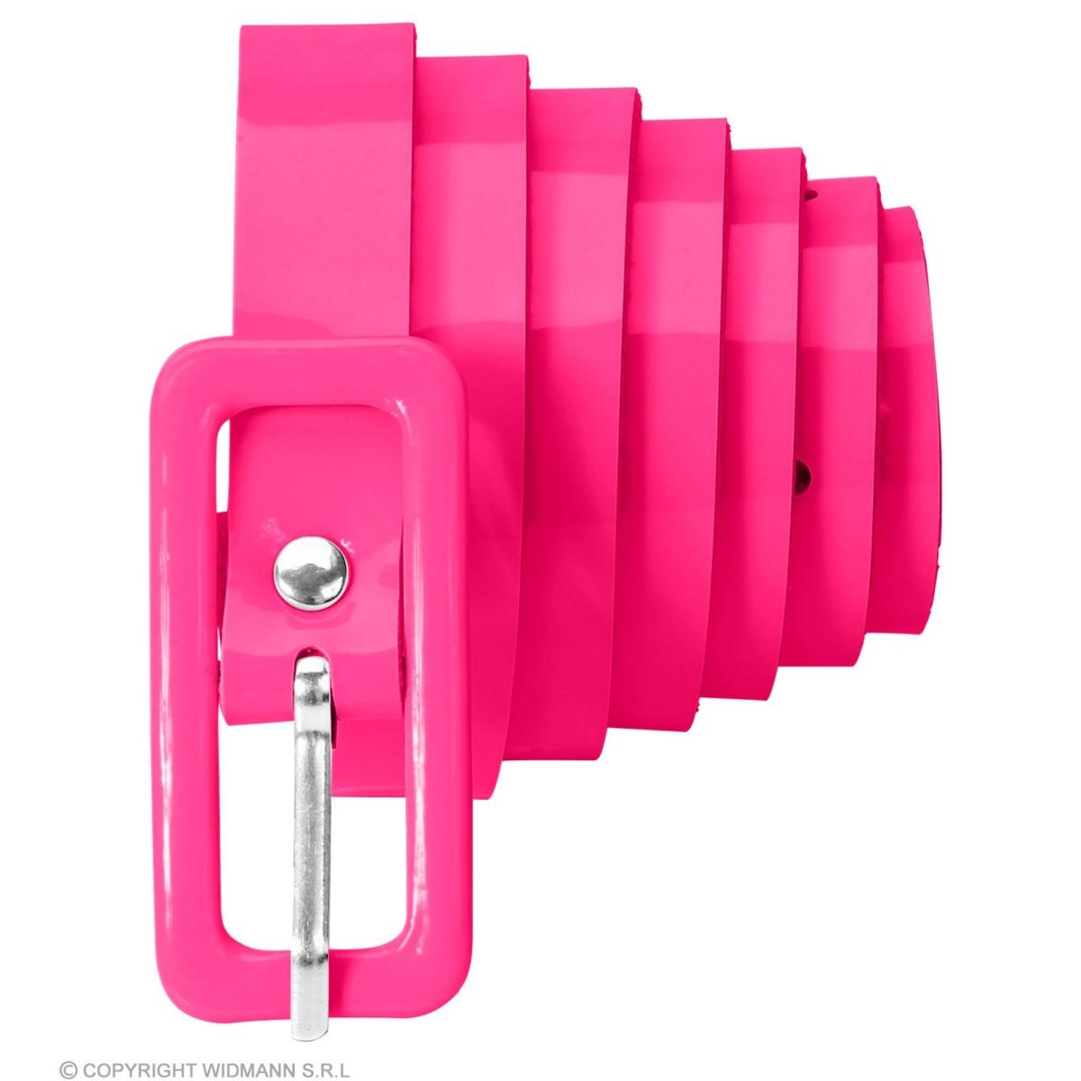 Cintura Vinile Rosa Fluo |Widmann