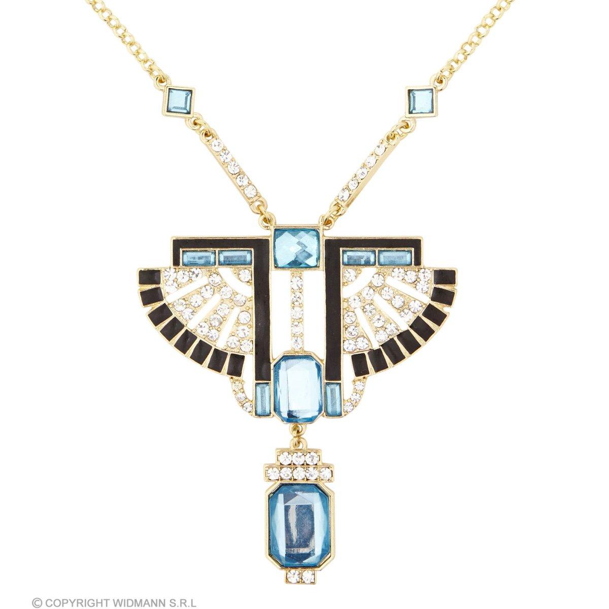 Collana Faraone Oro Con Strass E Gemme |Widmann