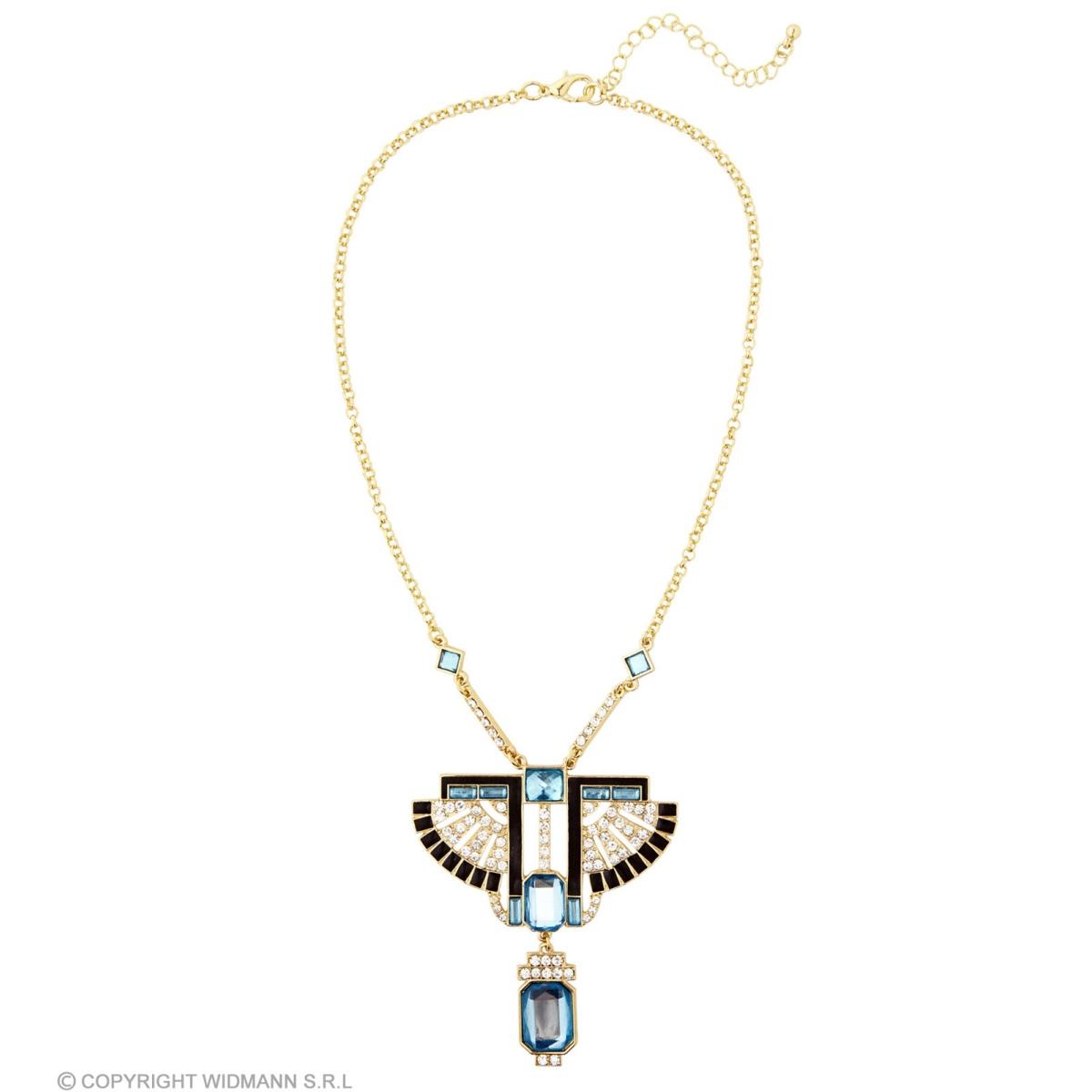 Collana Faraone Oro Con Strass E Gemme |Widmann