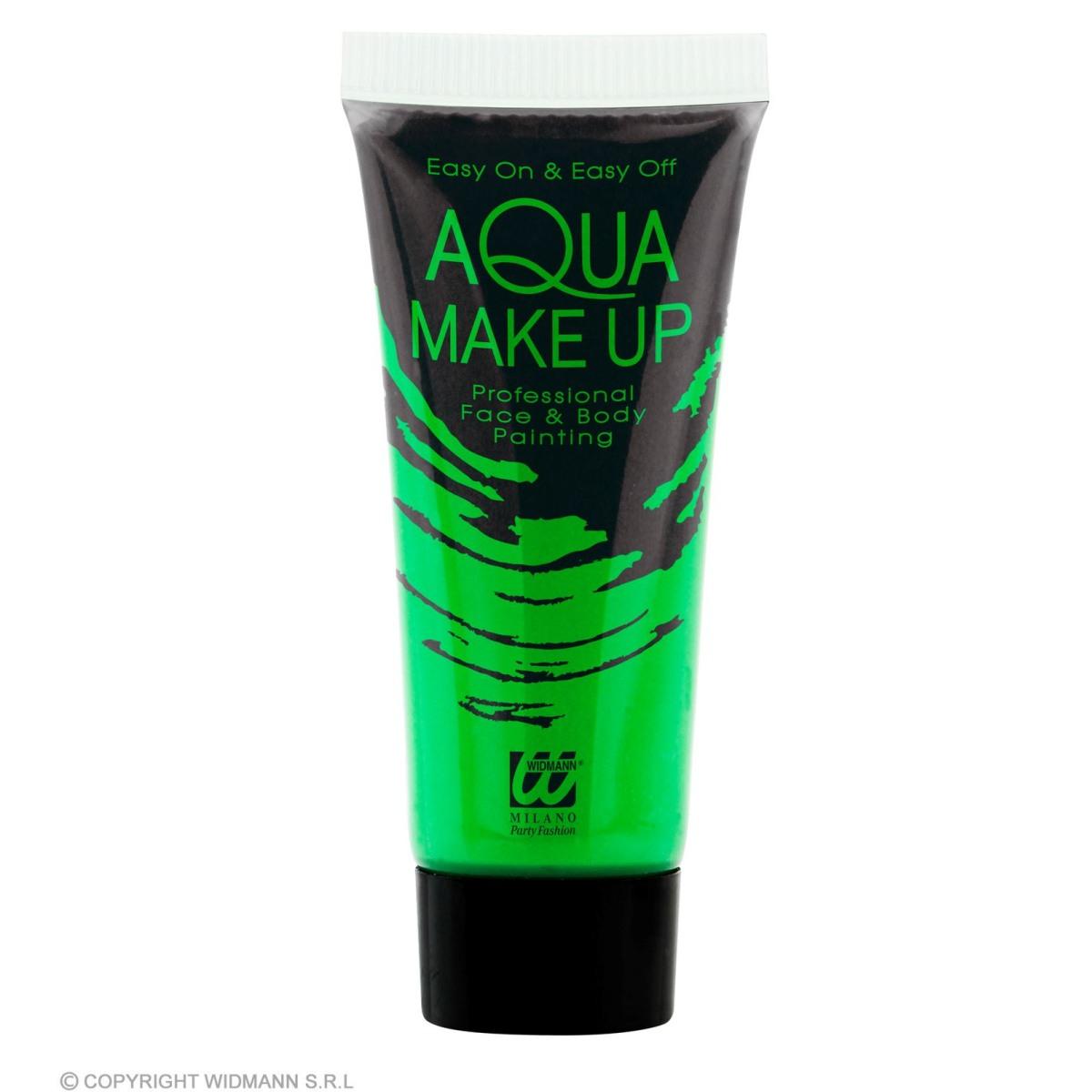 Trucco Crema Tubo Acqua Verde Fluo Ml.30 |Widmann