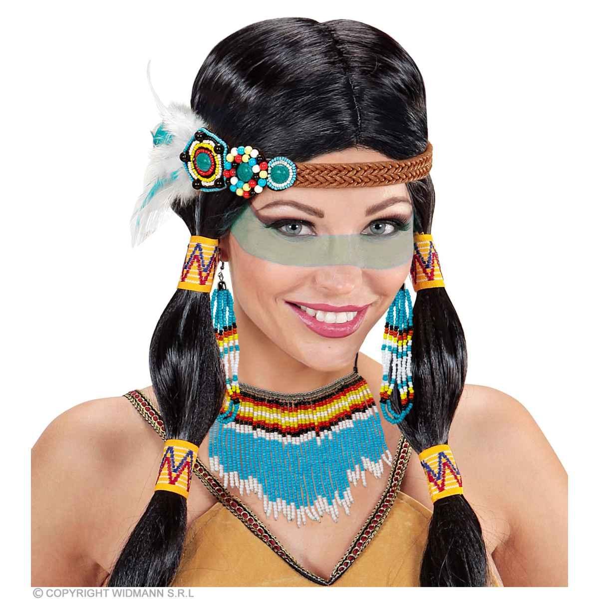 Indiana Con Fascia Orecchini E Collana Set pz.3 |Widmann