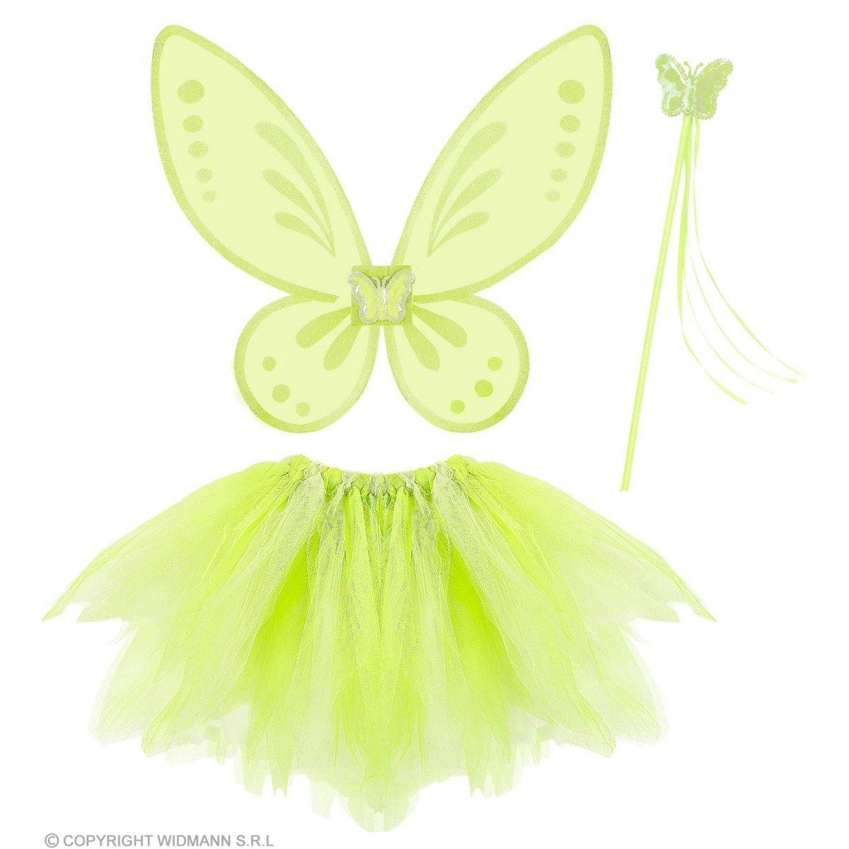 Farfalla verde 3 pz