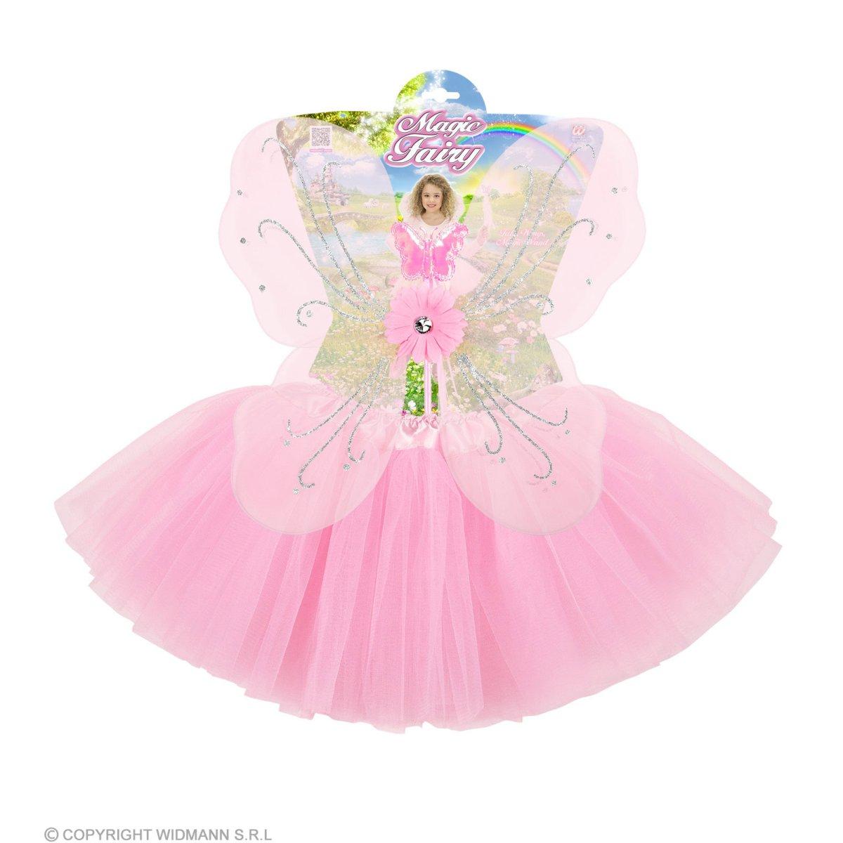 Farfalla rosa 3 pz
