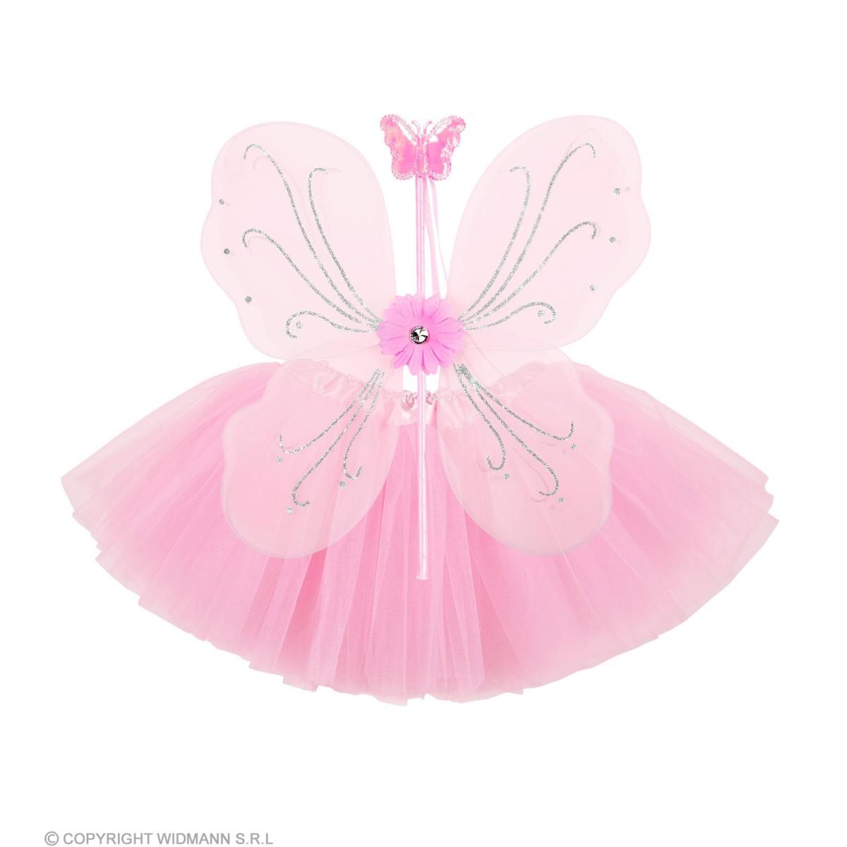 Farfalla rosa 3 pz