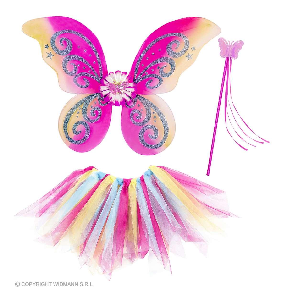 Farfalla multicolor 3 pz