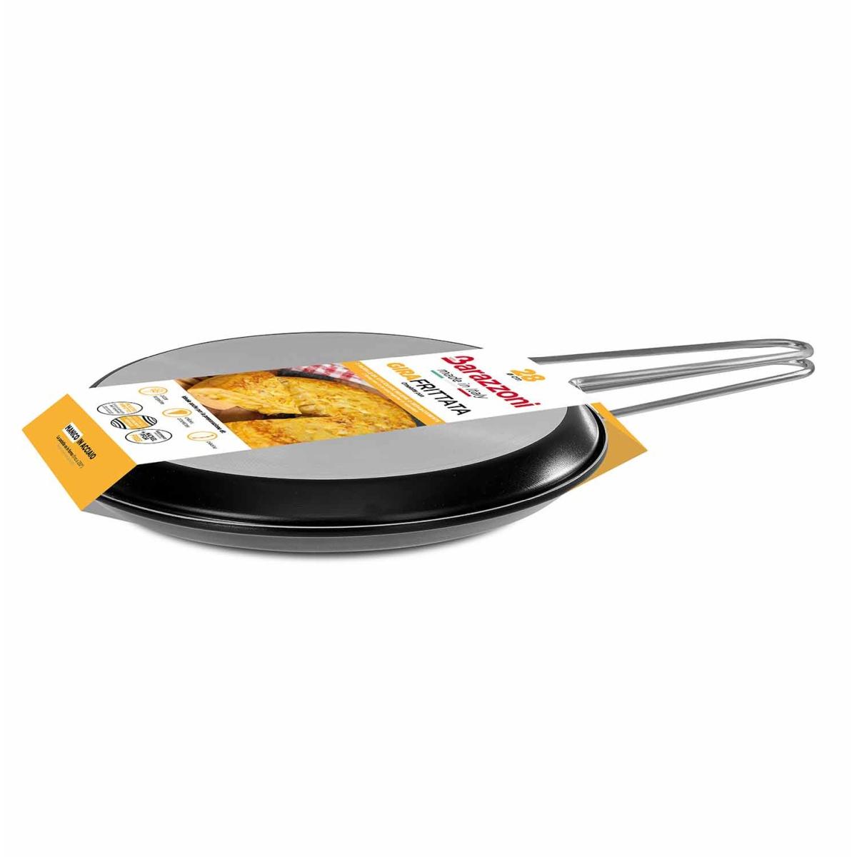 Padella Barazzoni Girafrittata cm.Ø28 con Manico Staccabile | Barazzoni