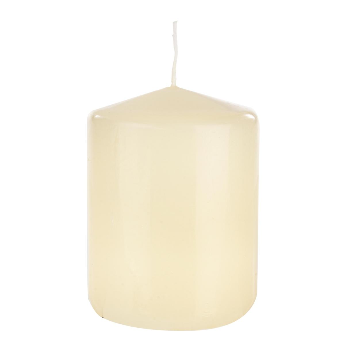 Candela cm.Ø6x8 Cilindrica Avorio |Bizzotto