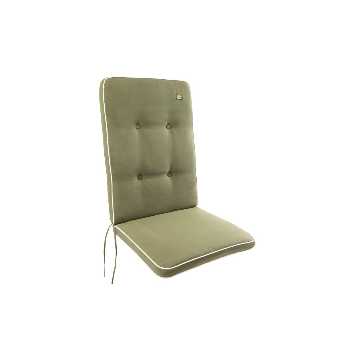 Cuscino Poltrona Alta 48x114 Verde | Re Garden