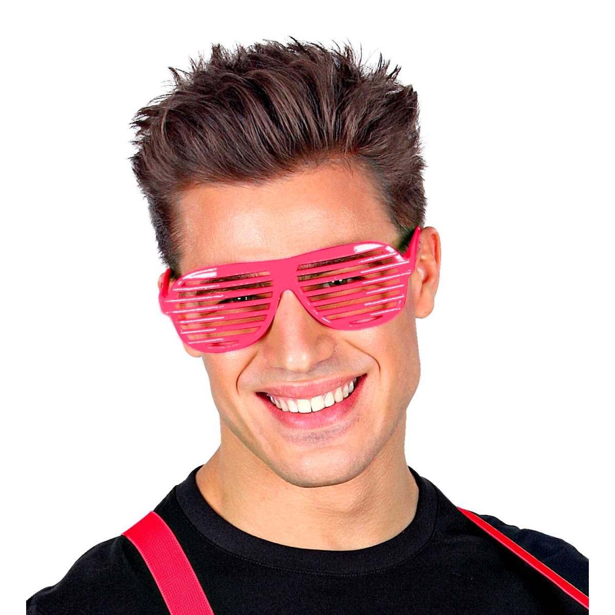 Occhiali Veneziana Rosa Fluo |Widmann