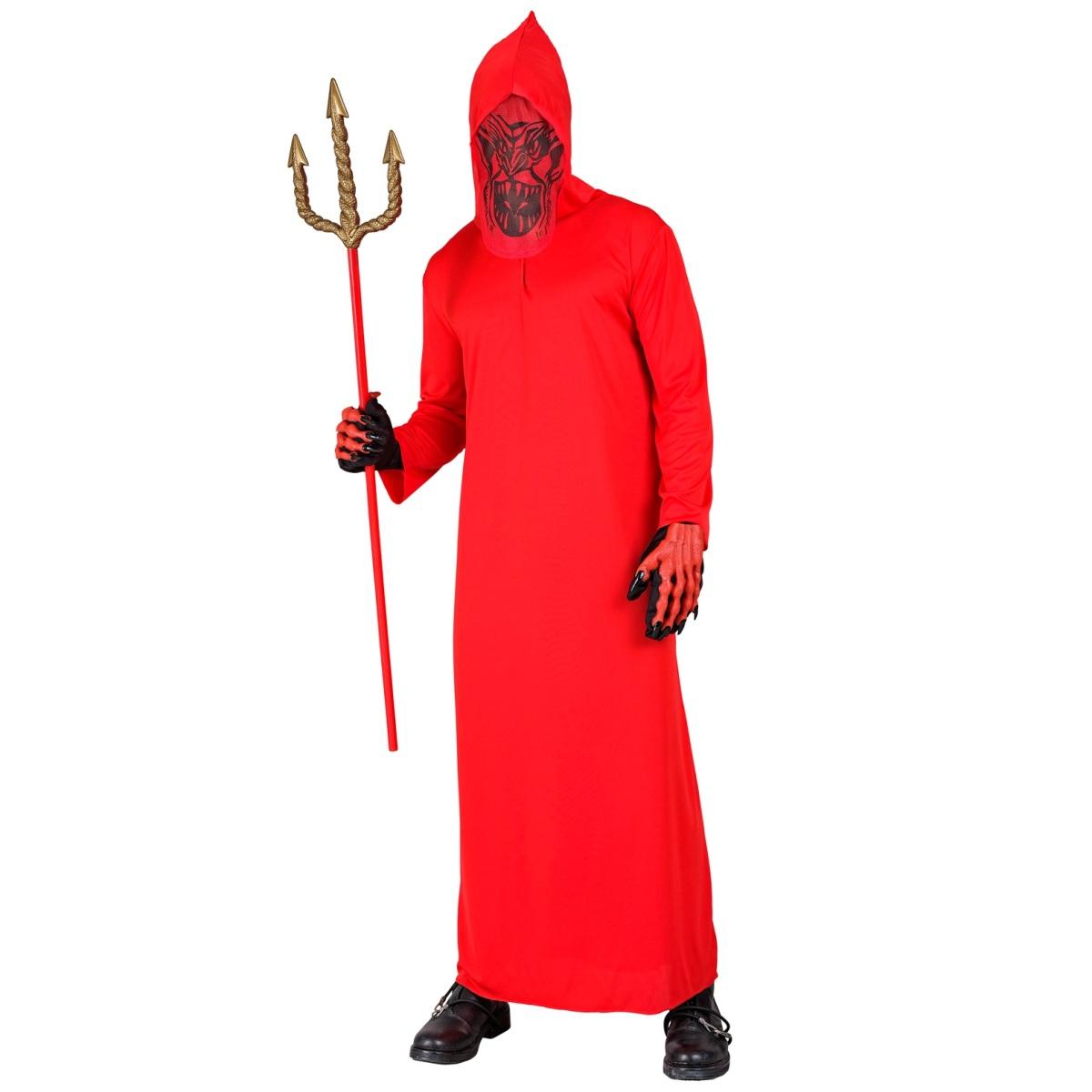 Costume Diavolo Rosso con Cappuccio |Widmann