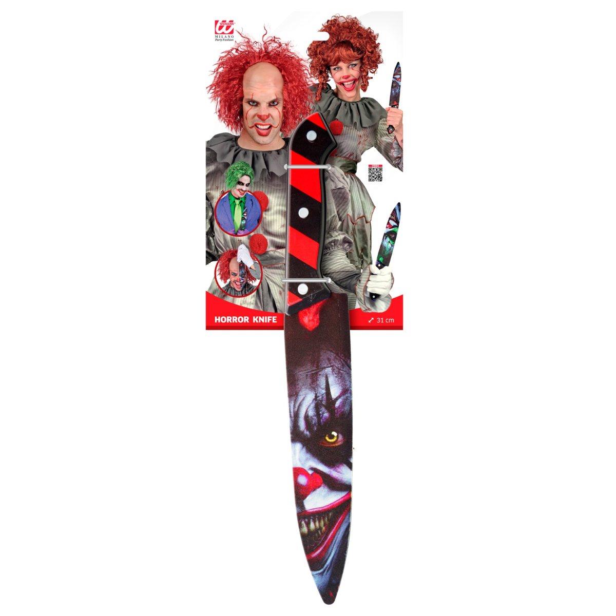Coltello Pvc Clown Horror cm.31 |Widmann