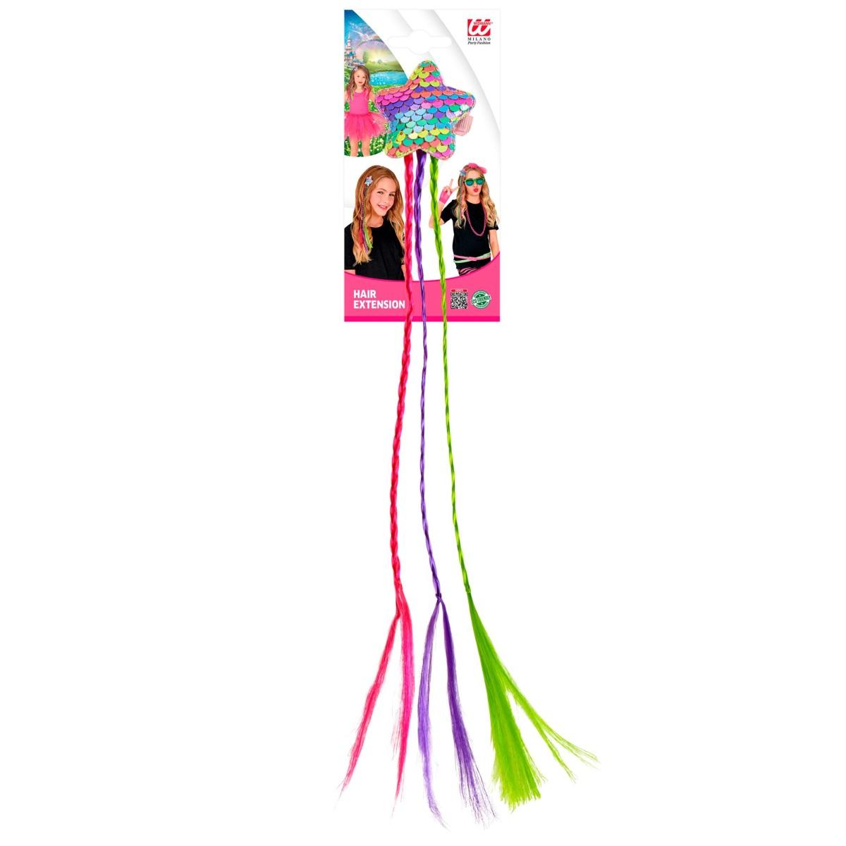 Estensione Capelli Con Stella Paillettes Con Trecce |Widmann