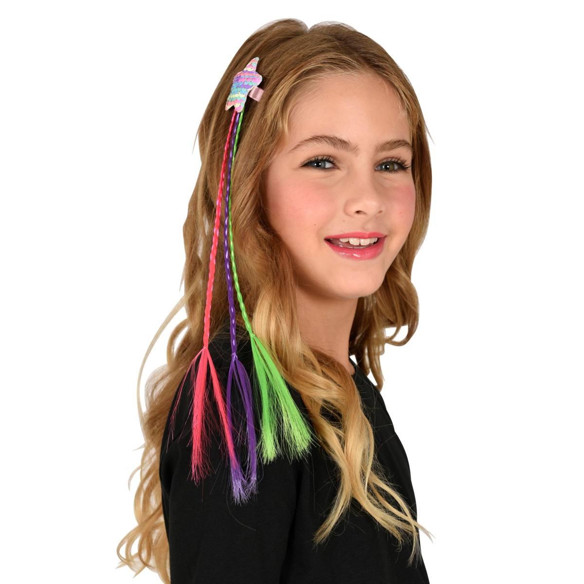 Estensione Capelli Con Stella Paillettes Con Trecce |Widmann