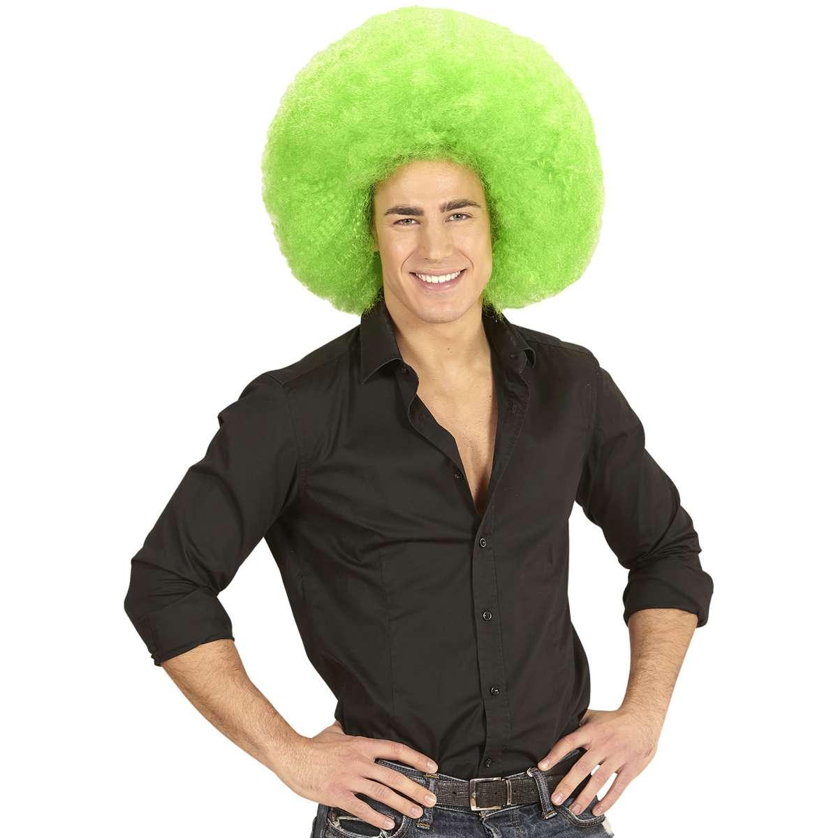 Parrucca Afro Verde |Widmann