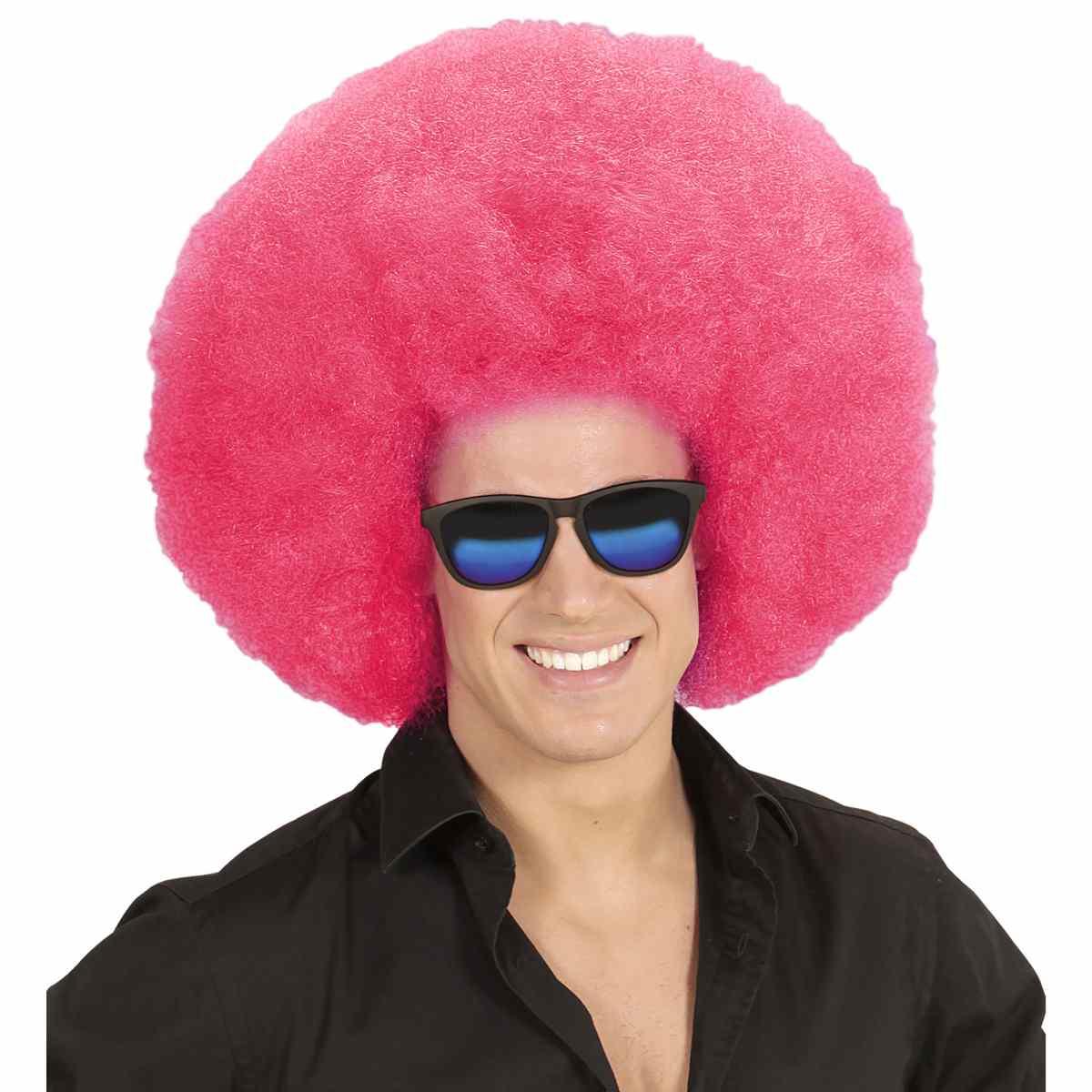 Parrucca Afro Rosa |Widmann