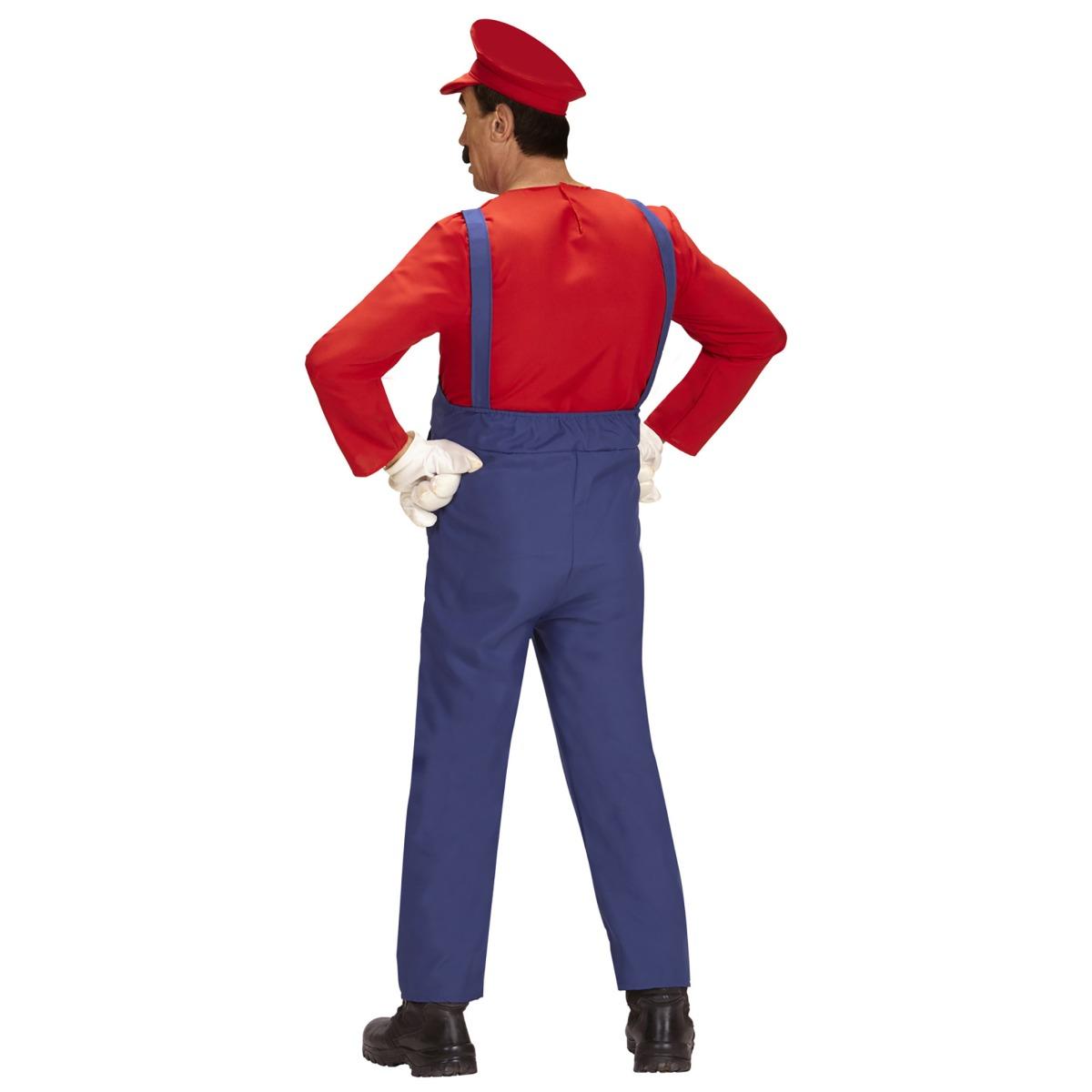 Costume Tuta Idraulico Blu Salopette |Widmann