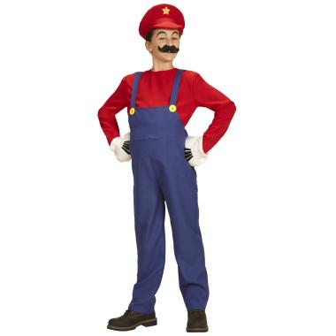 Costume Tuta Idraulico Blu Salopette |Widmann