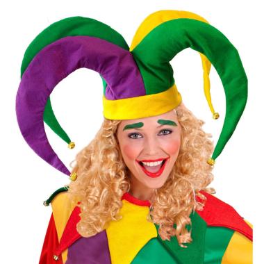 Cappello Giullare Con Punte E Campanelli |Widmann