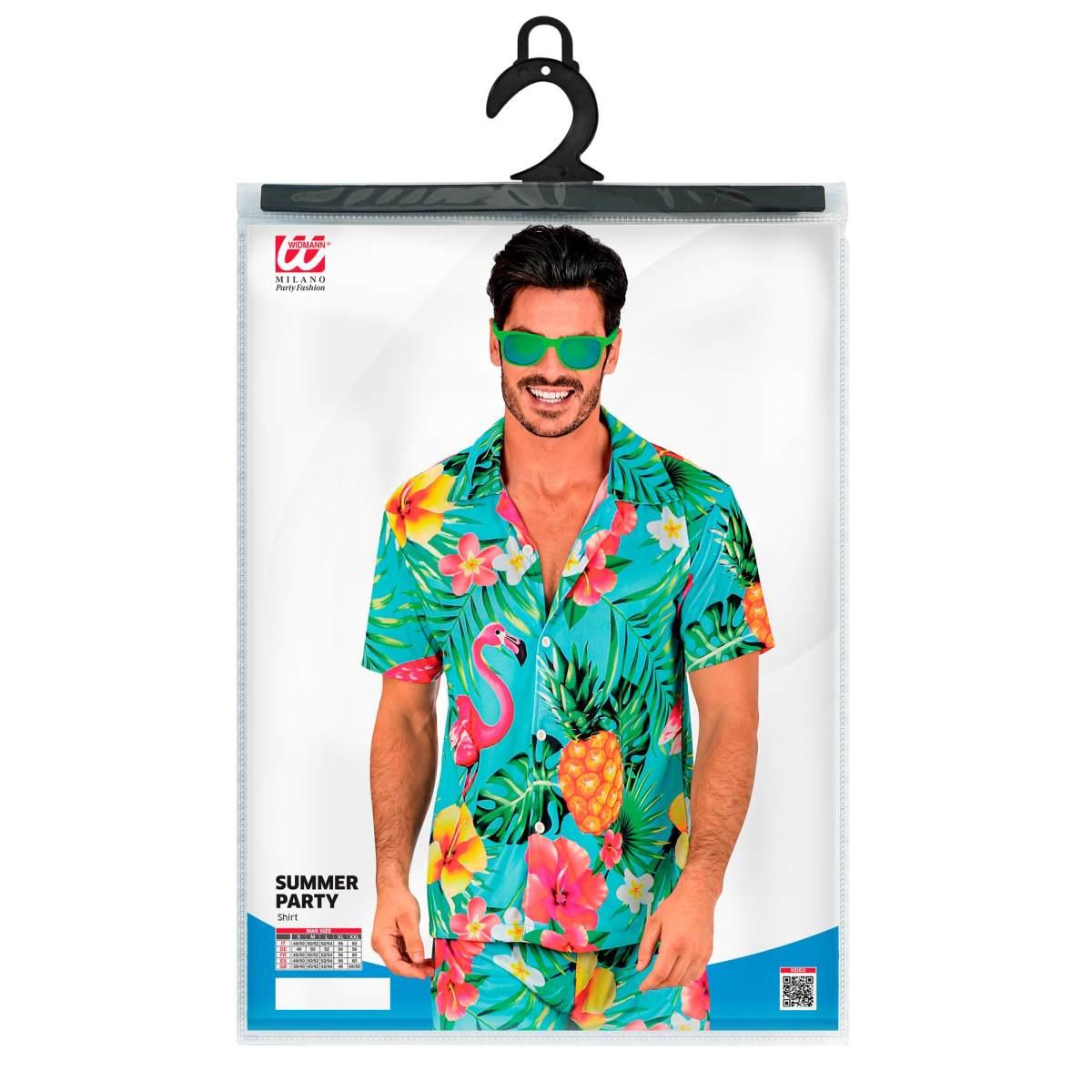 Camicia Azzurra Hawaii Summer Party |Widmann