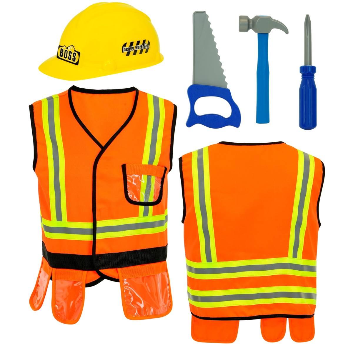 Costruttore gilet casco attrezzi 5 pz